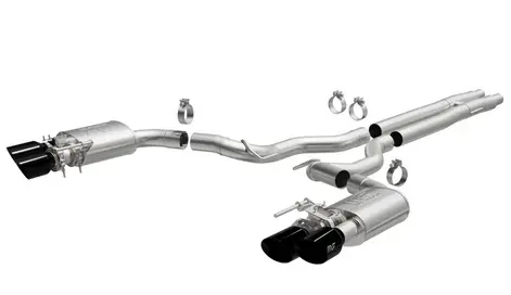 Magnaflow Competition Cat-Back Cat-Back Exhaust, Quad Tips 2024 Mustang 5.0L 1
