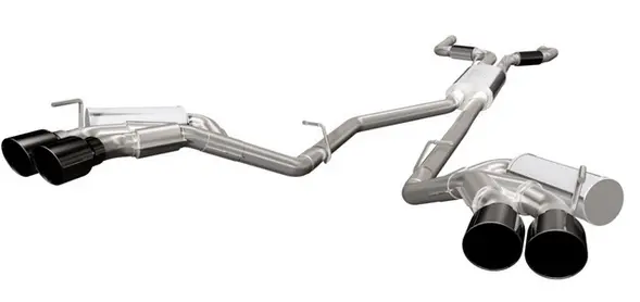 Magnaflow Street Cat-Back Exhaust, Black Tips 2020-2025 Explorer St 1