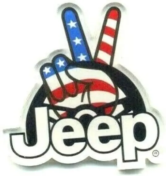 Magnet - Jeep Wave Usa (Acrylic) 1