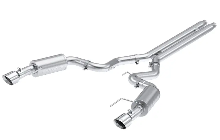 Mbrp Armor Lite Street Cat-Back Exhaust, Polished Tips 2024 Mustang 5.0L 1