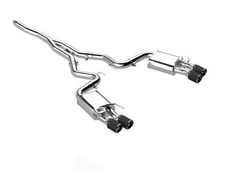 Mbrp Armor Pro Race Cat-Back Exhaust, 4" Carbon Tips 2024 Mustang 5.0L 1