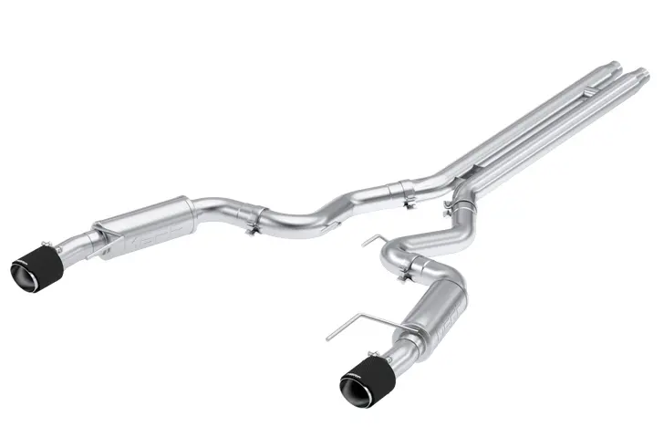 Mbrp Armor Pro Race Cat-Back Exhaust, Carbon Tips 2024 Mustang 5.0L 1