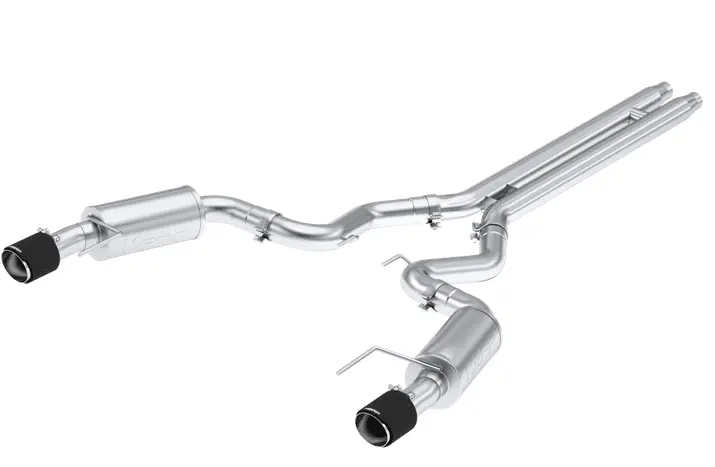 Mbrp Armor Pro Street Cat-Back Exhaust, Carbon Tips 2024 Mustang 5.0L 1