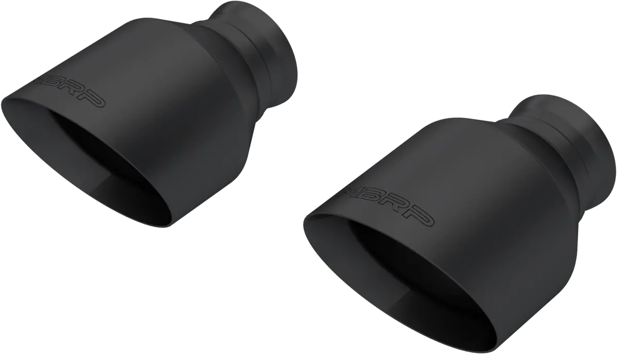 Mbrp Black-Coated T304 Round Exhaust Tips 2018-2024 Charger/Durango 5.7L/392/6.4L/6.2L 1