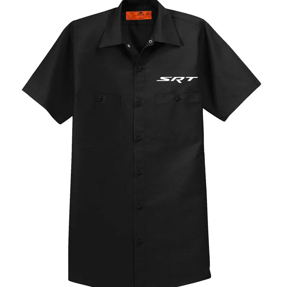 Mens Dodge Srt Mechanic Shirt - Black 1