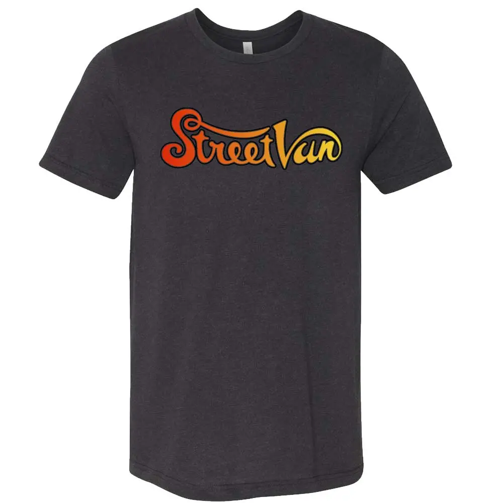 Mens T-Shirt Dodge Street Van (Black) 1