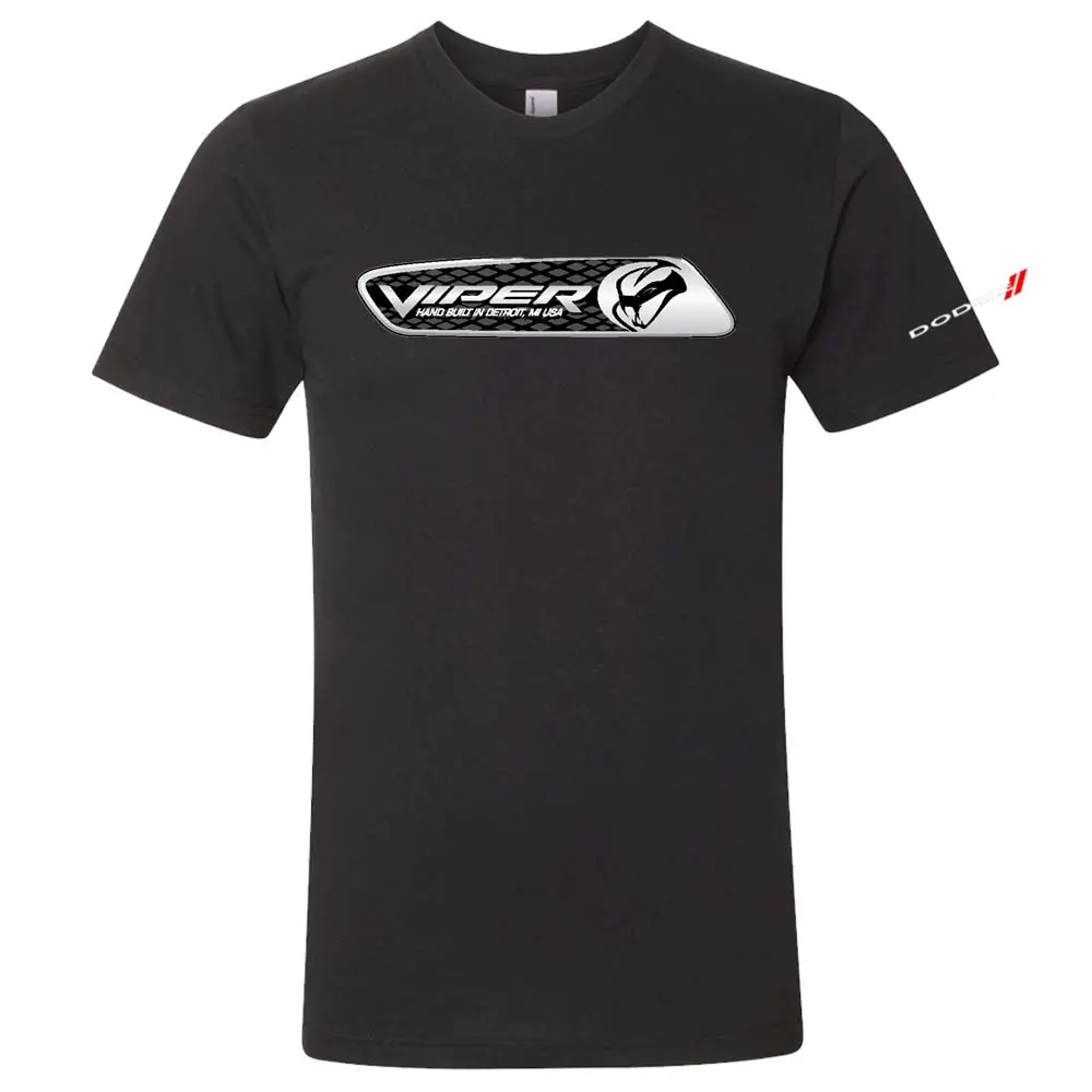 Mens T-Shirt - Dodge Viper Dash Plaque 1
