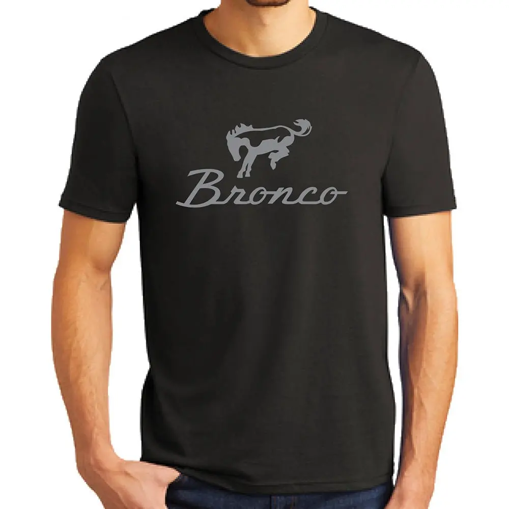 Mens T-Shirt - Ford Bronco Script 1