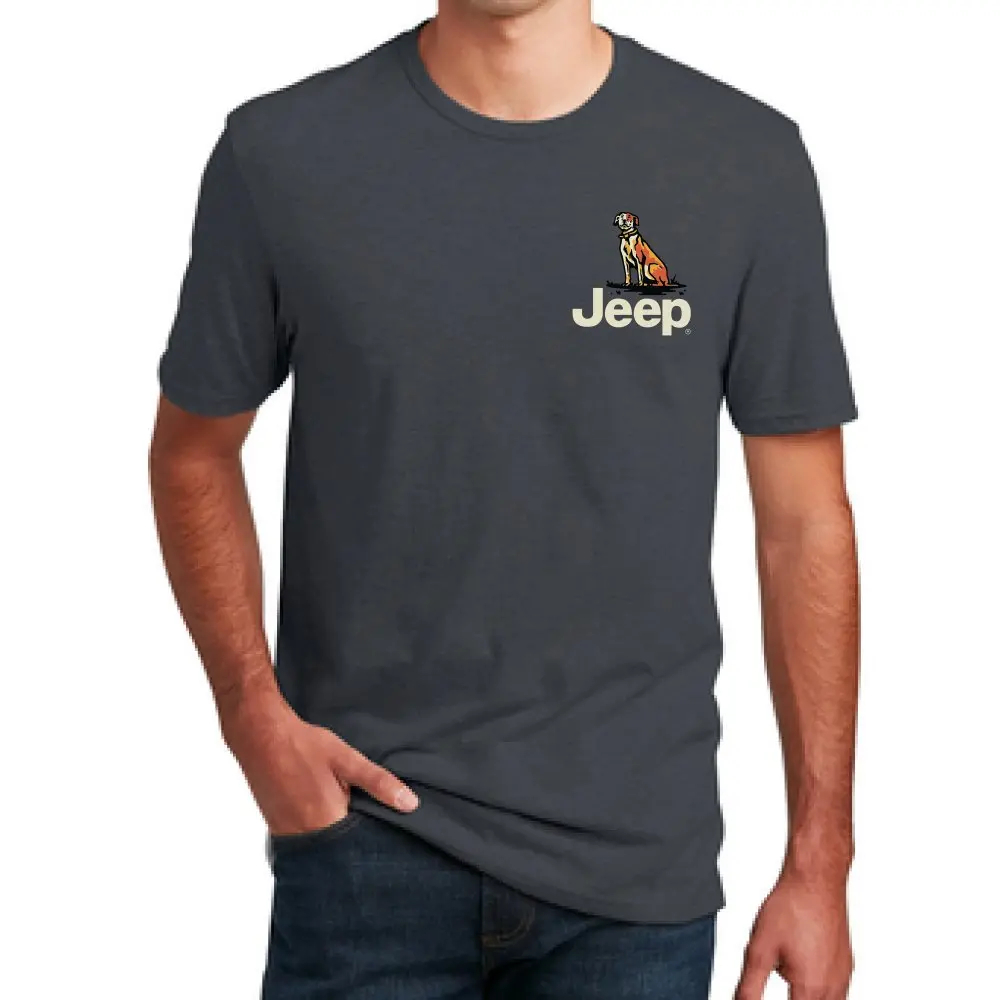 Mens T-Shirt - Jeep® Dogs Built For Adventure 4