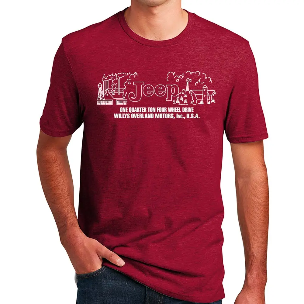 Mens T-Shirt - Jeep® Willys Dash Plaque 1