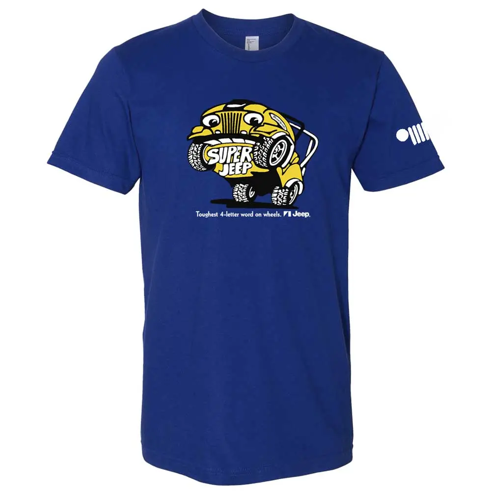 Mens T-Shirt Super Jeep® - Lapis Blue 1