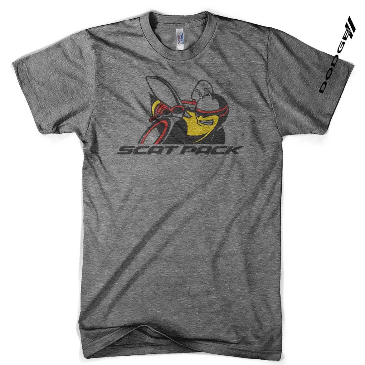 Mens T-Shirt Dodge Scat Pack (Grey) 1