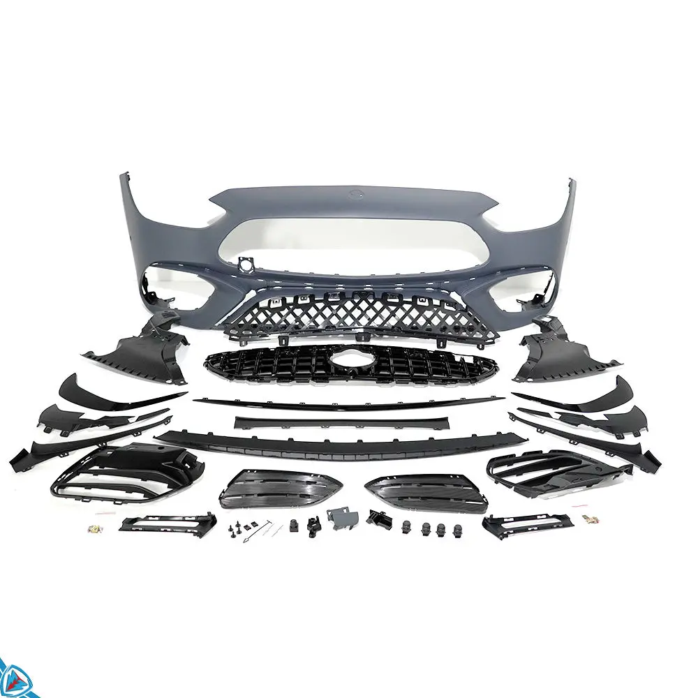 2022-2025 Mercedes-Benz C-Class (W206) C63 Amg Style Polypropylene Front Bumper Conversion Kit | E3tuning 1