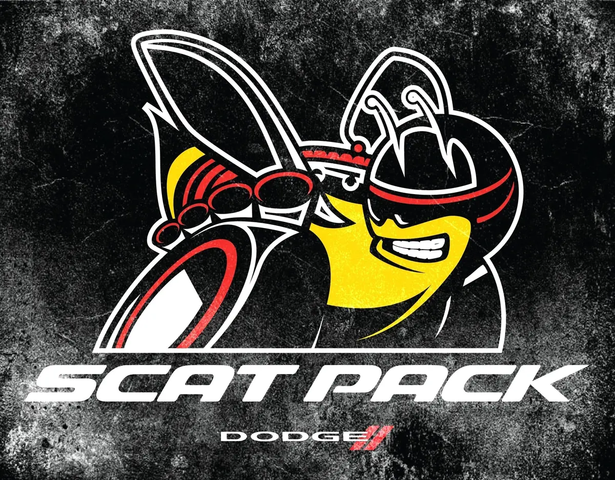 Metal Sign - Dodge Scat Pack 1
