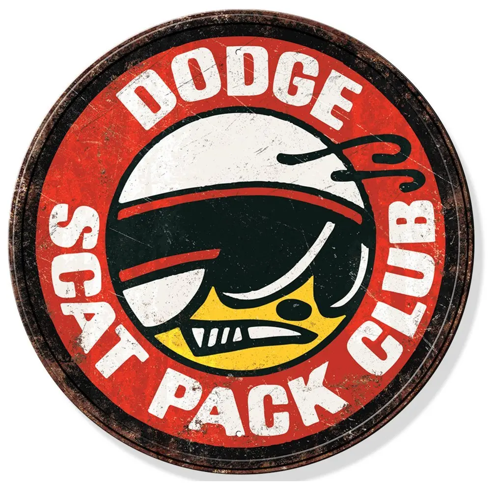 Metal Sign - Dodge Scat Pack Club 1