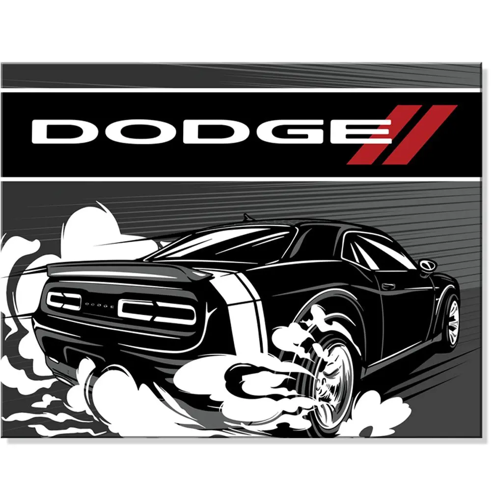 Metal Sign - Dodge Speed Challenger 1