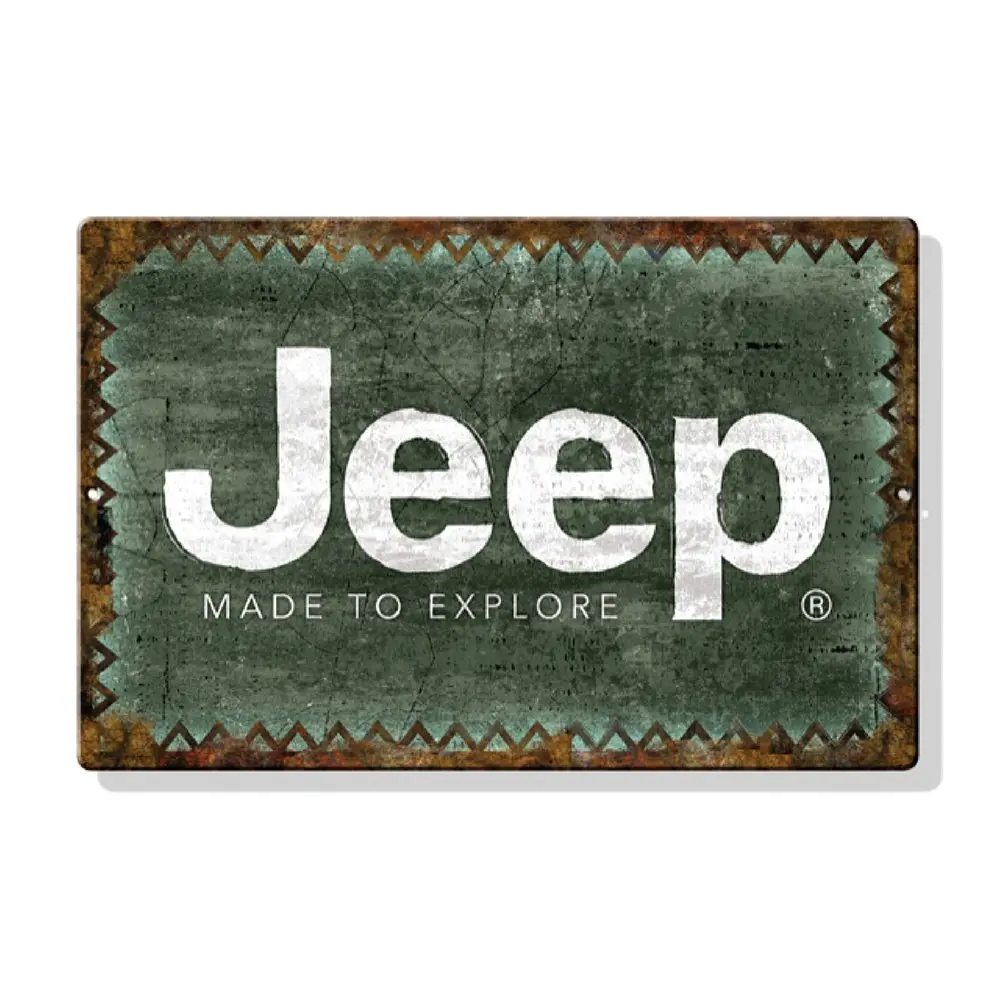 Metal Sign - Jeep Made To Explore 1