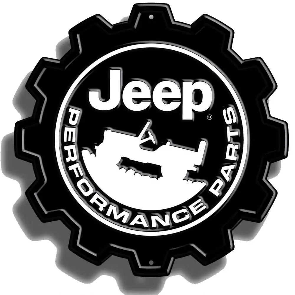 Metal Sign - Jeep Performance Gear Logo 1