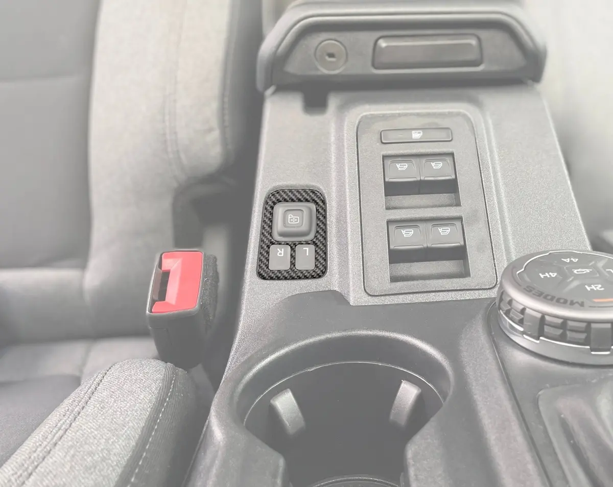 Mirror Control Switch Accent Overlay Fits 2021-2026 Ford Bronco 1