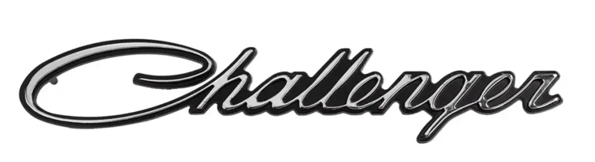 Mopar Oem Challenger Fender Emblem 1