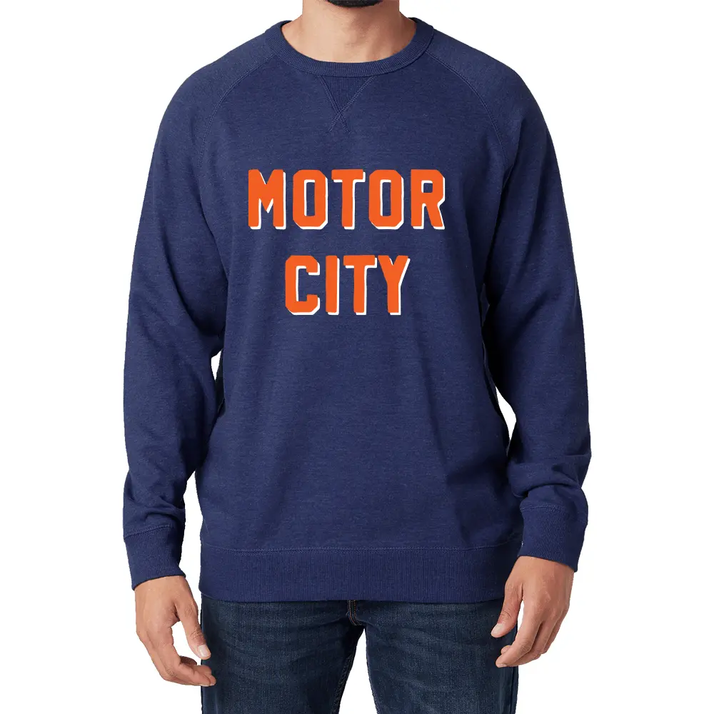 Motor City French Terry Crew Sweatshirt 1