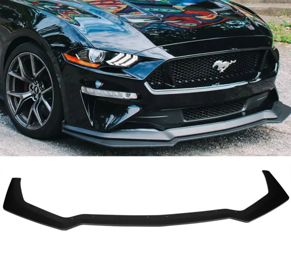 Mustang 2018-2023 Performance Pack 2 Splitter Extension 1