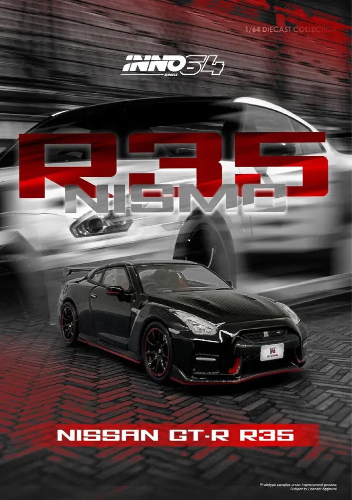 Inno64 1/64 Nissan Gt_R (R35) Nismo 1