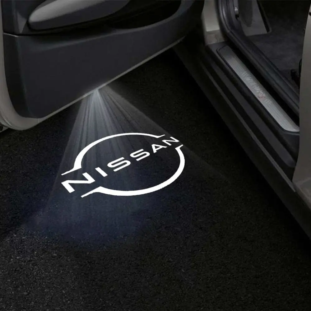 Nissan Gt-R Premium Door Puddle Lights Multiple Designs 2009-2026 1