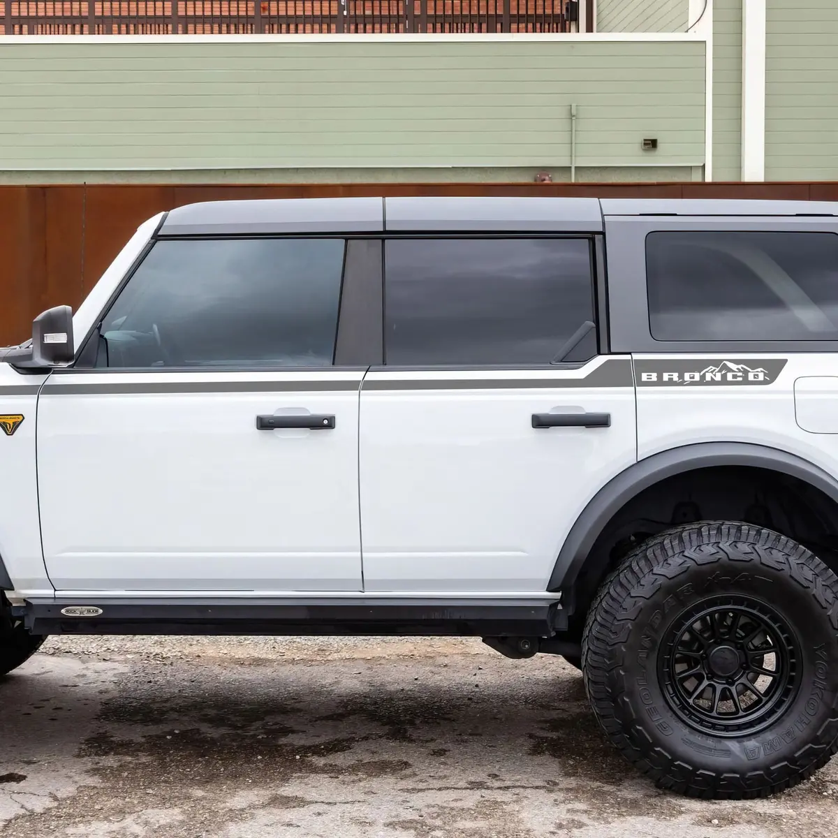 Offroad Overland Bronco Stripes Decal Sticker. #7035 1