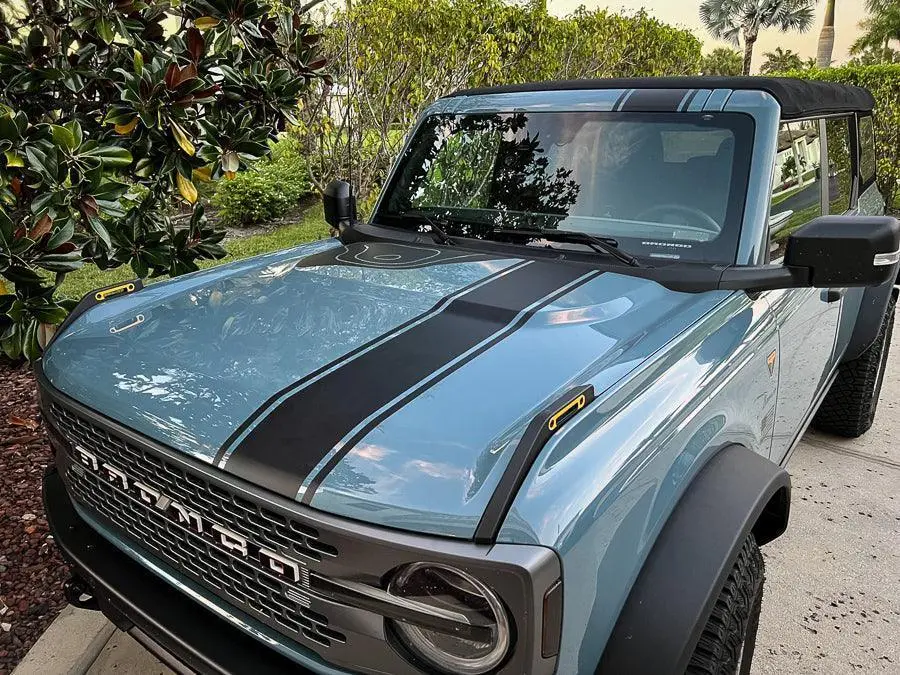 Offset Racing Hood Stripes V1 - 2021+ Bronco 1