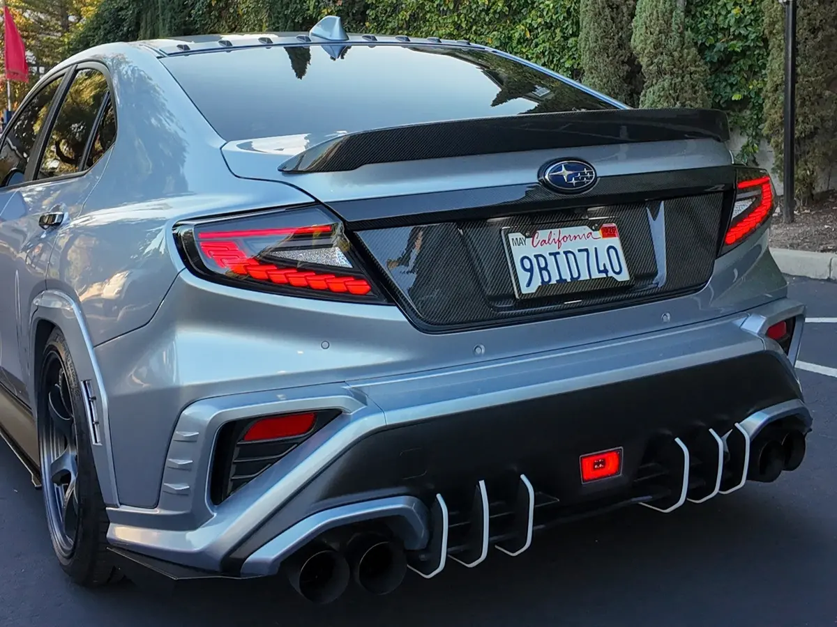 Olm Phantom-Spec Led Taillights (Clear Lens Red Optic) - 2022+ Wrx 1