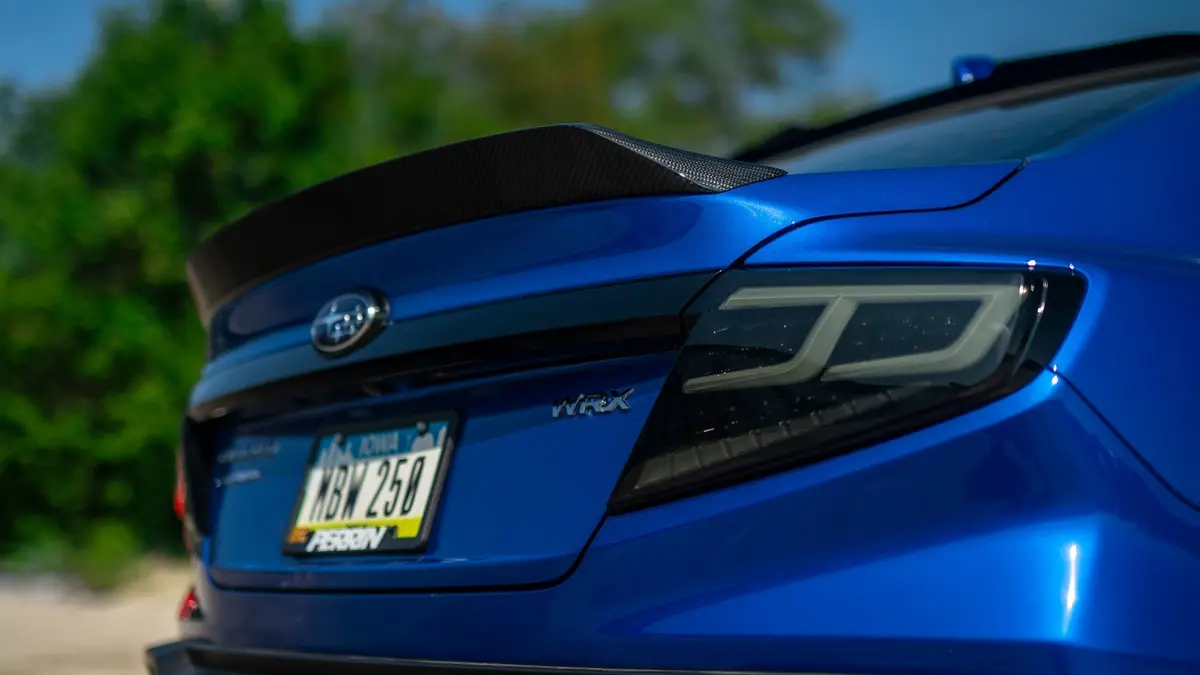 Olm Rd3 Style Carbon Fiber Duckbill Spoiler - 2022+ Wrx 1
