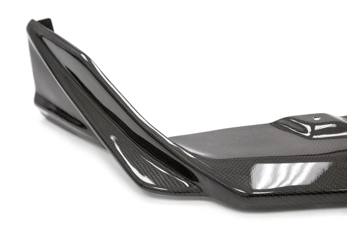 Olm S208 Style Carbon Fiber Front Bumper Lip - 2015-2021 Wrx / Sti 1