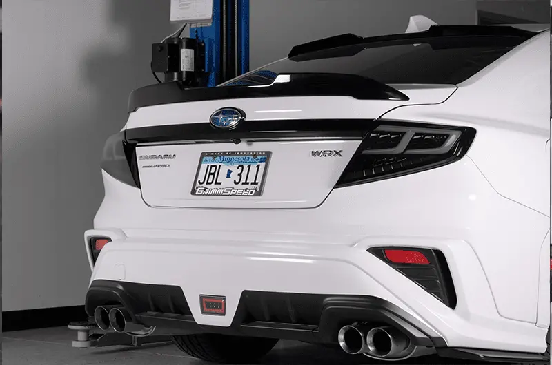 Olm Spec-Ar Led Taillights (Smoke Lens/Black Base/White Bar) - 2022+ Wrx 1