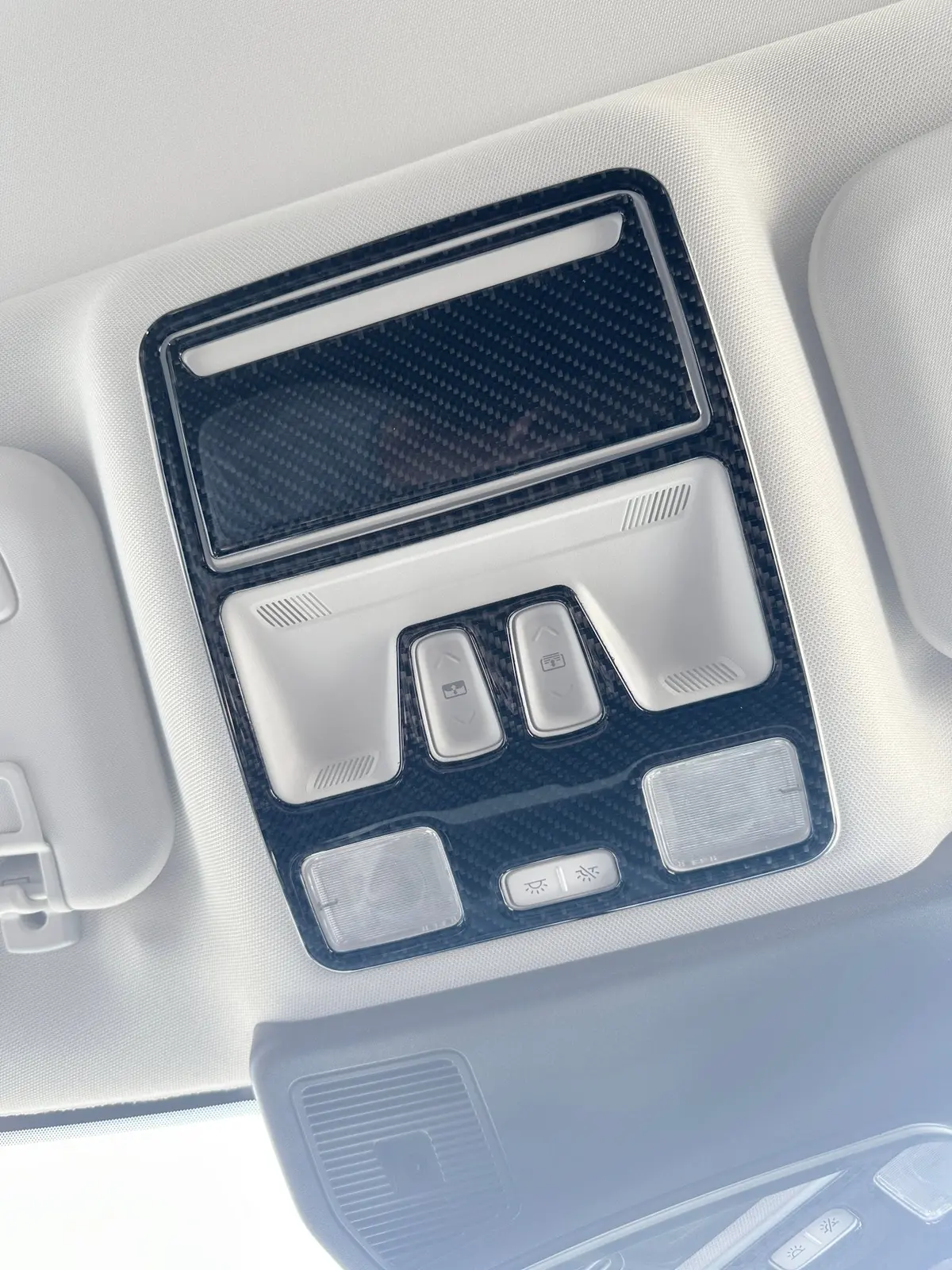 Overhead Console Accent Trim Fits 2021-2024 Ford Bronco Sport 1