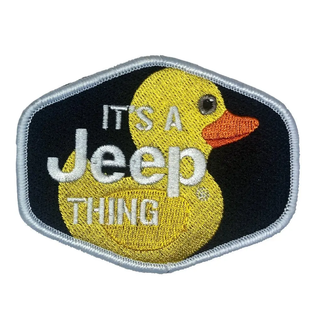 Patch - Jeep Duck - It's A Jeep Thing- Black 1
