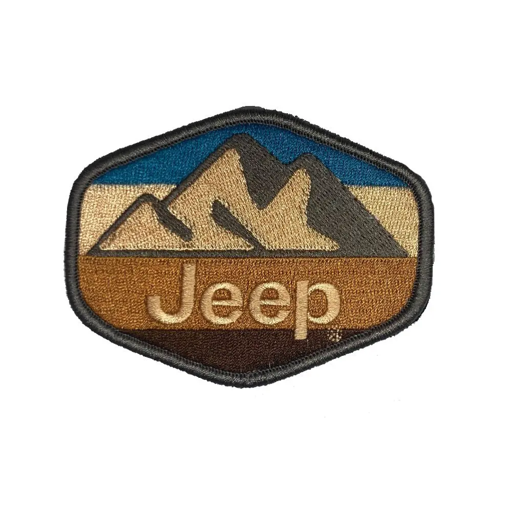 Patch - Jeep Mountain - Tan 1