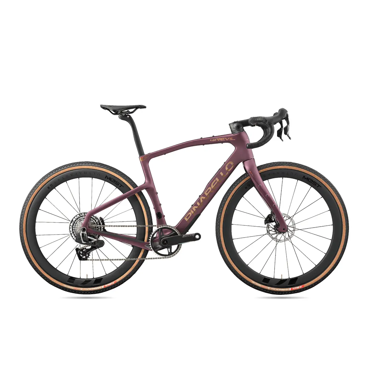 Pinarello Grevil F7 Shimano Grx 825 Di2 Complete - Polaris Purple 1