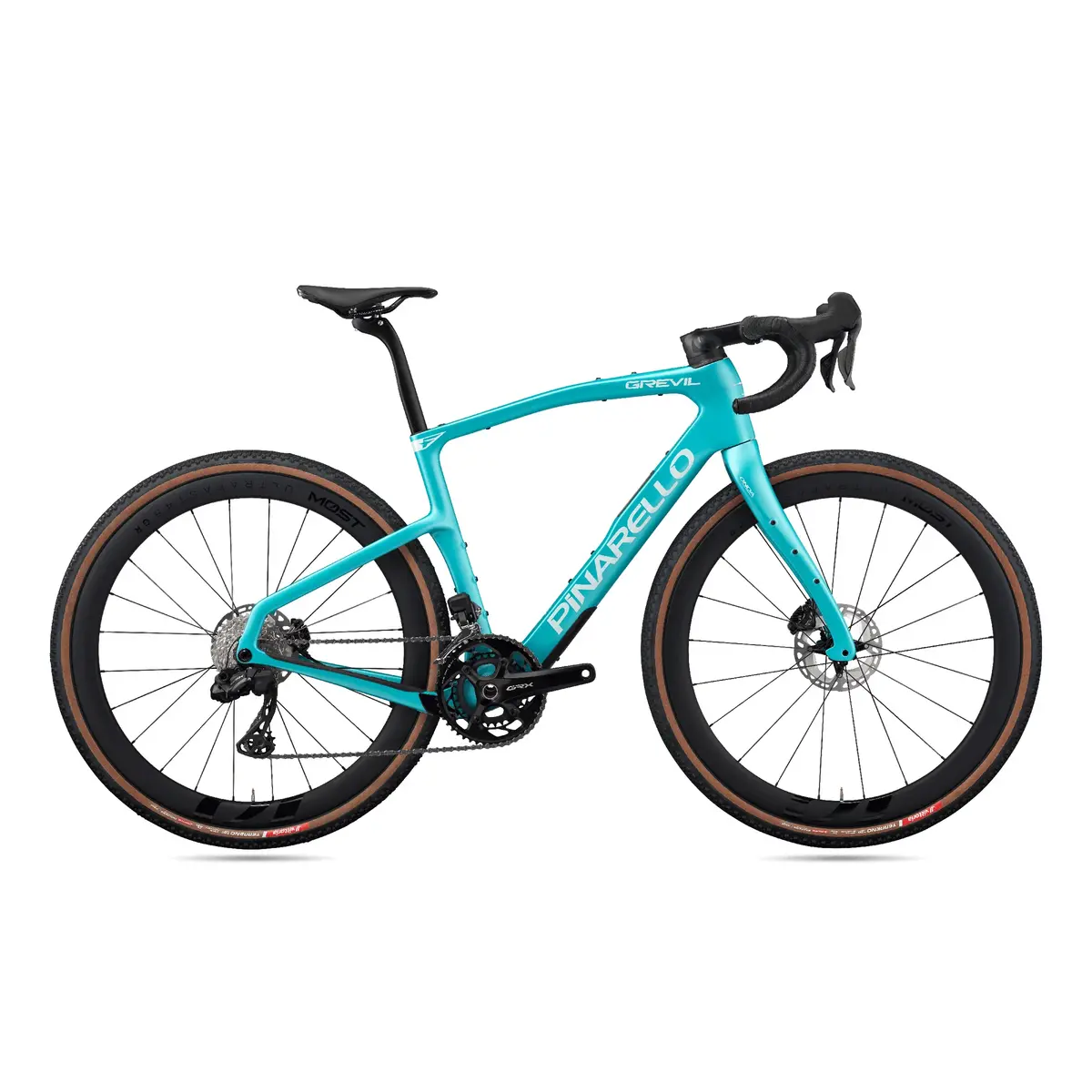 Pinarello Grevil F7 Sram Force Xlpr Axs  - Stone Turquoise 1