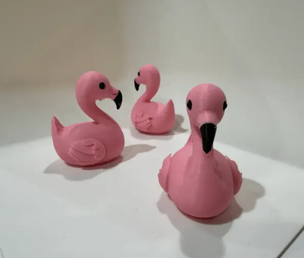 Pink Flamingo Duck 1