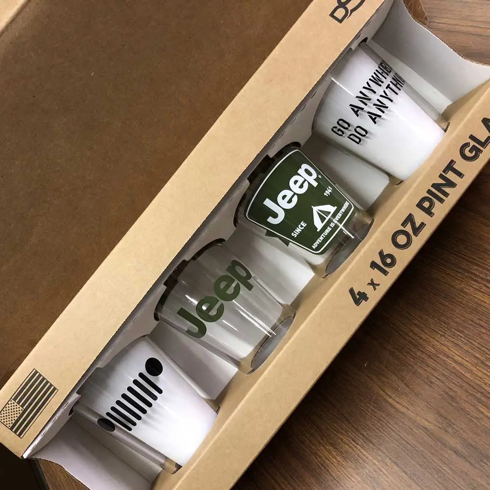 Pint Glass Set - Jeep 1