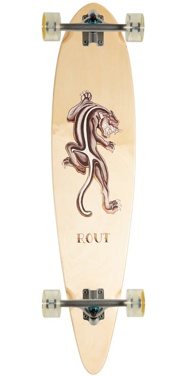 Rout Flash Pintail Longboard Complete 1