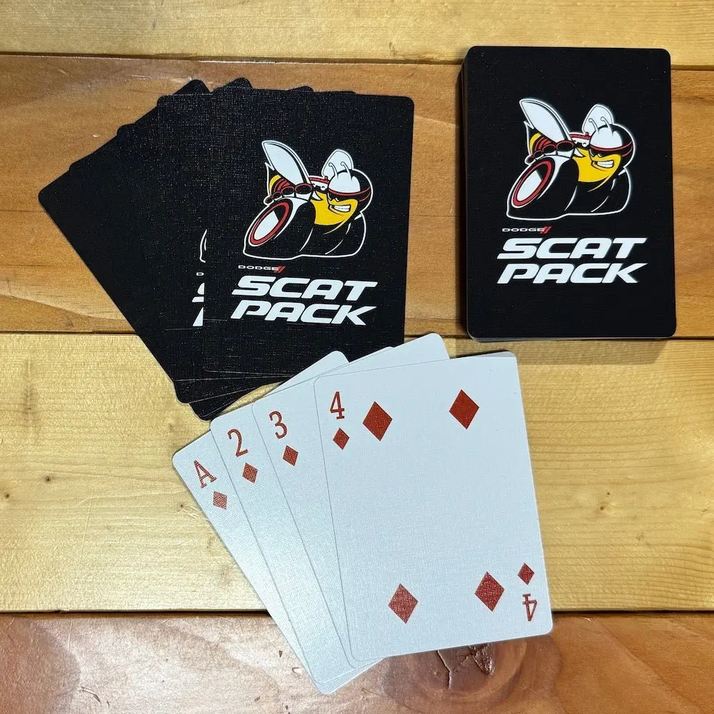 Playing Cards - Dodge Scat Pack 1