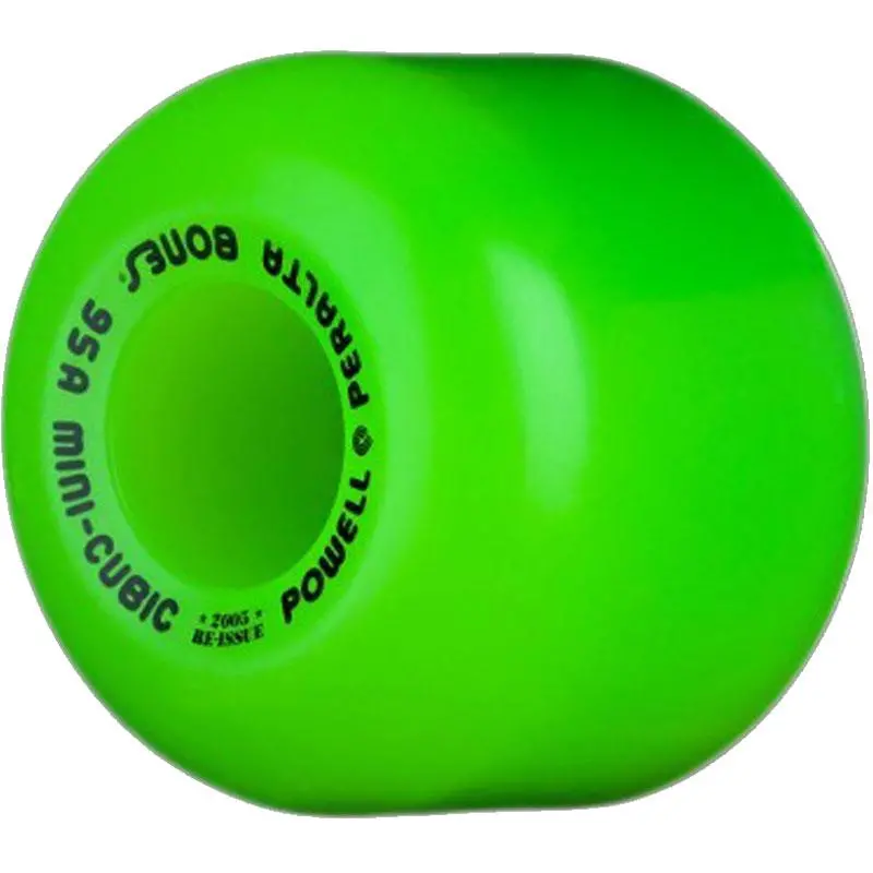 Powell-Peralta Mini Cubics 95A Skateboard Wheels - Green - 64Mm 1