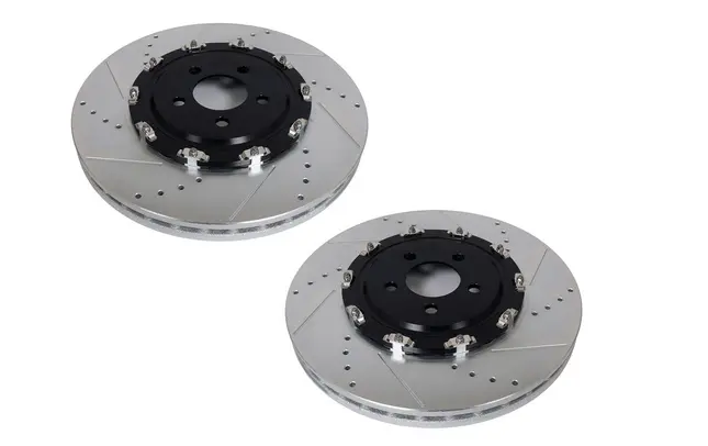 Powerstop Front Rotors, Drilled & Slotted 2015-2020 Challenger/Charger (6-Piston) 1
