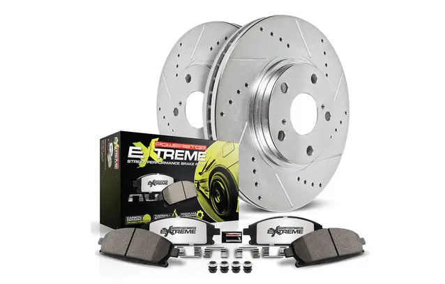 Powerstop Z26 Front Brake Rotor & Pad Kit 2005-2023 Challenger/Charger 5.7L 1
