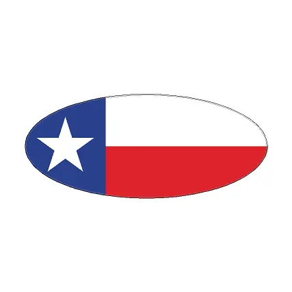 Printed Series Us States Ford Bronco Rear Oval Emblem Overlay (Full Print) - 2021-2024 Bronco / Bronco Sport 3