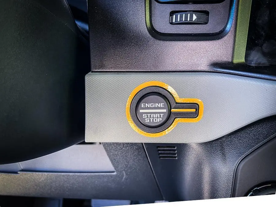 Push To Start Trim Outline (Standard Series) - 2021+ Bronco 1
