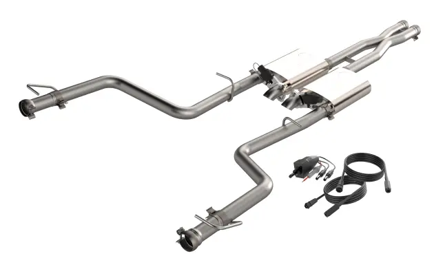 Qtp Screamer Cat-Back Exhaust W/ Cut-Outs 2015-2023 Challenger 5.7L 1