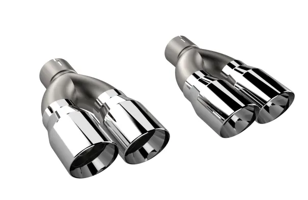 Qtp Stainless Quad Exhaust Tips 2015-2023 Challenger 5.7L 1